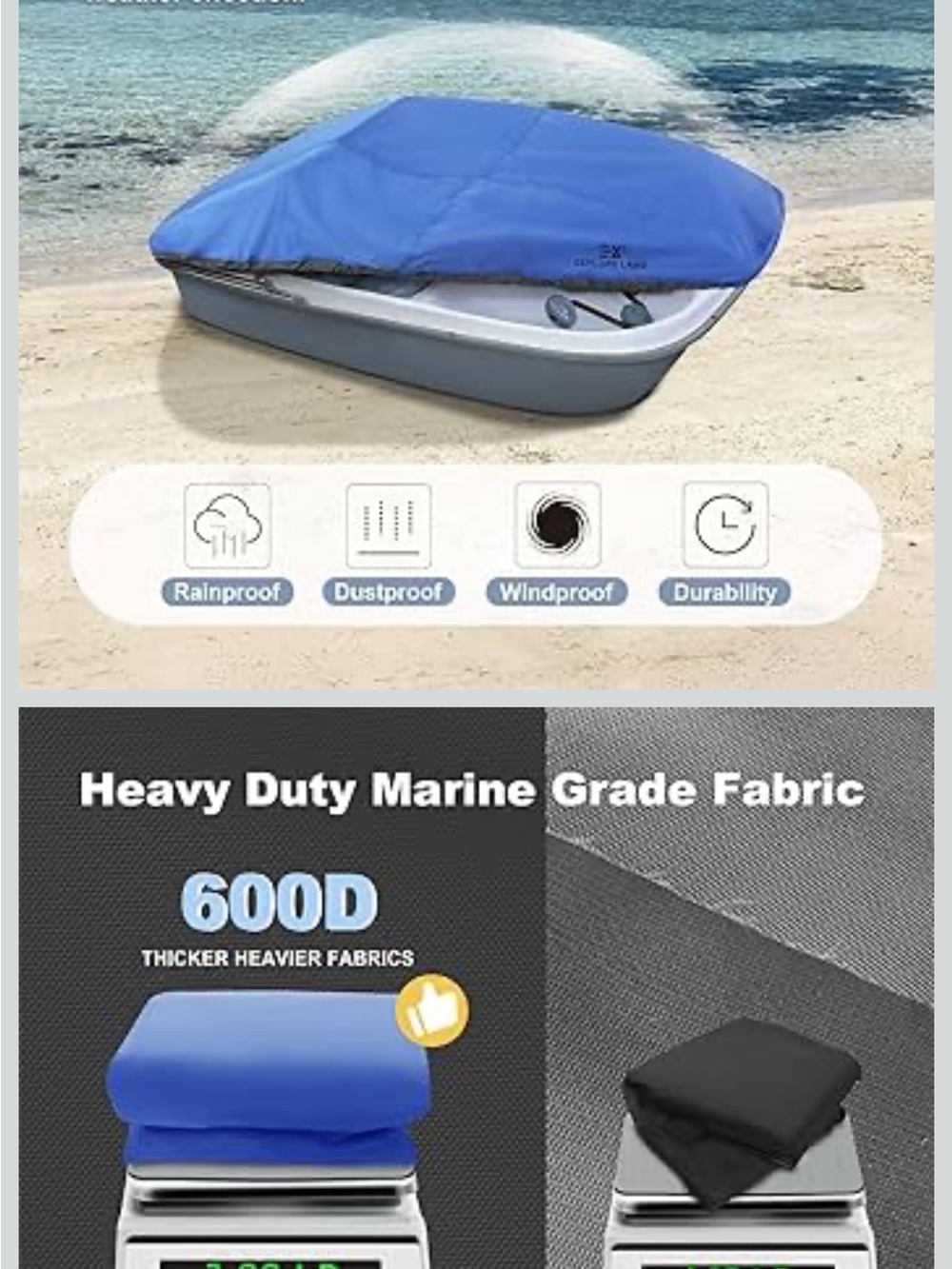 Explore Land Pedal Boat Cover